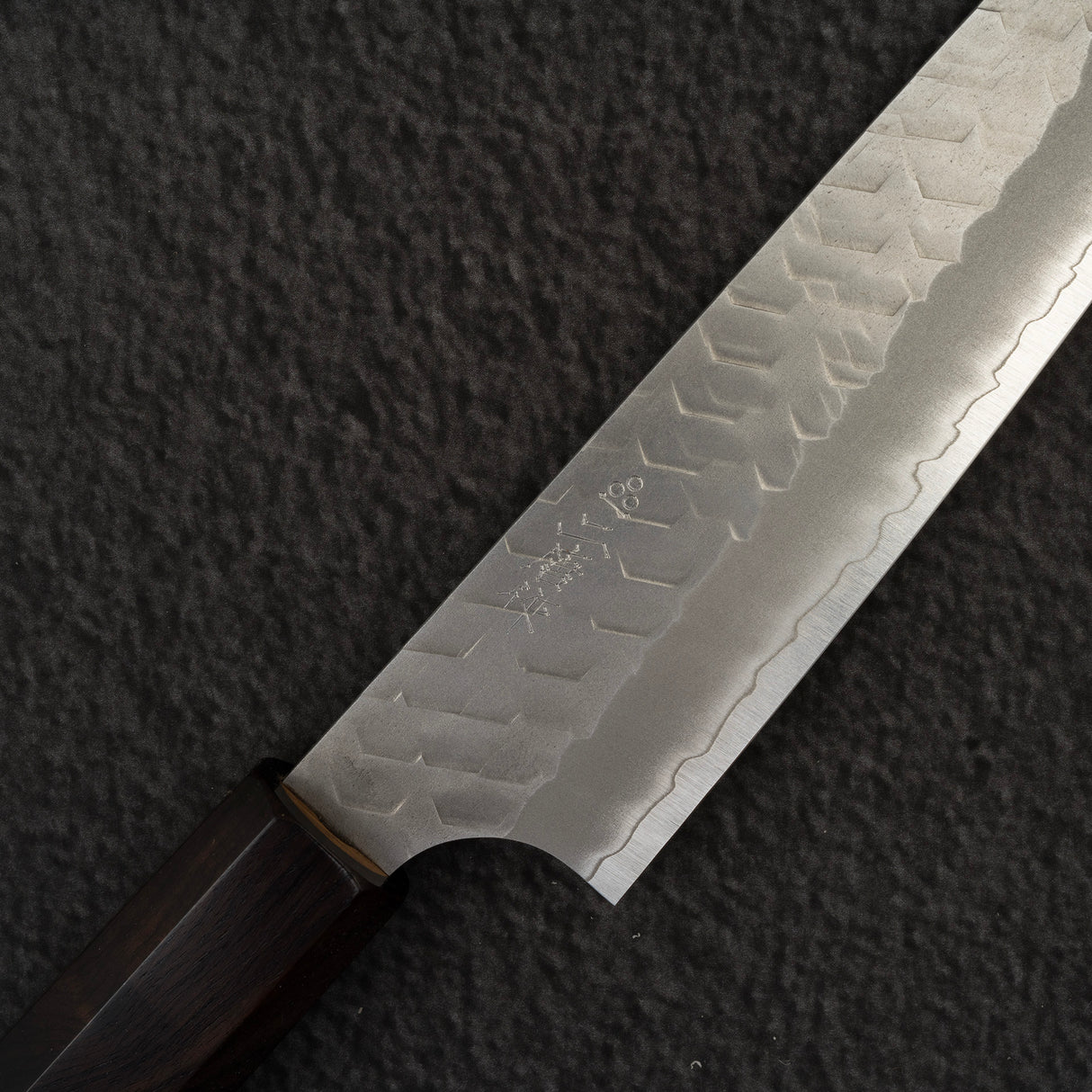 二唐刃物鍛造所 SG2 マット磨き 槌目 ペティナイフ 150mm