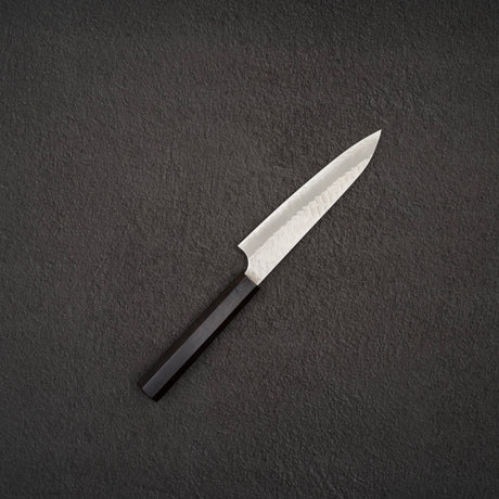 二唐刃物鍛造所 SG2 マット磨き 槌目 ペティナイフ 150mm