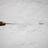 二唐刃物鍛造所 SG2 槌目マット磨き 文化 180mm