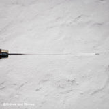 二唐刃物鍛造所 SG2 槌目マット磨き 切付菜切 180mm