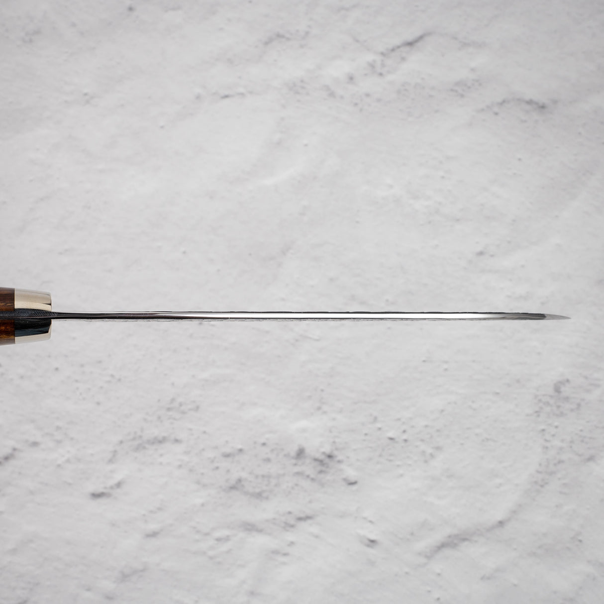 二唐刃物鍛造所 SG2 槌目マット磨き 三徳 180mm