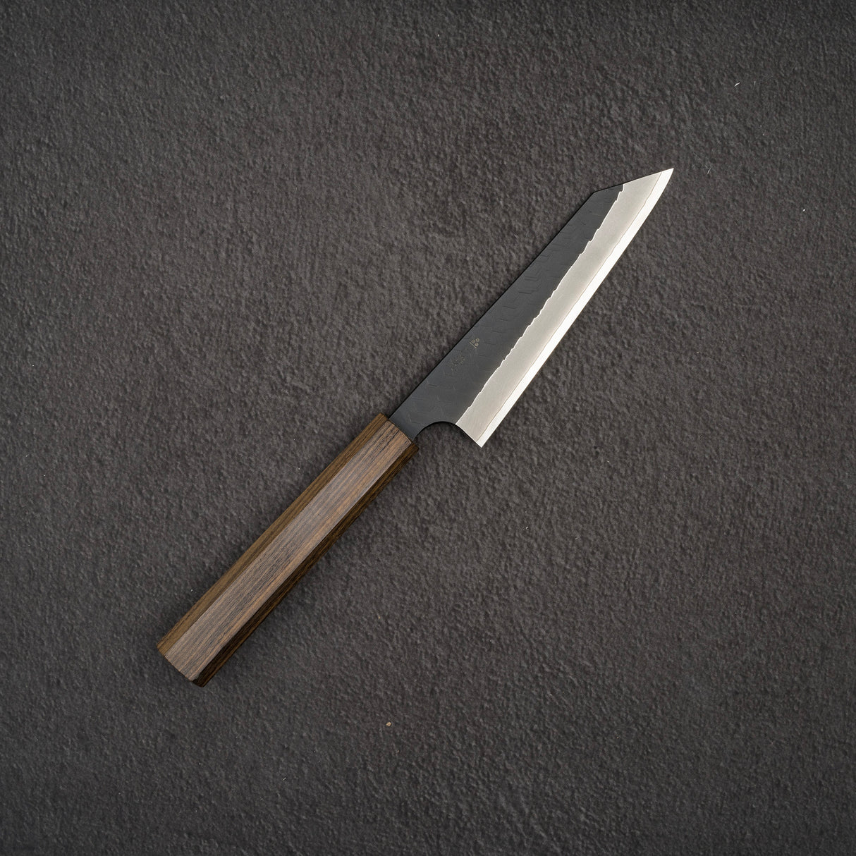 二唐刃物鍛造所 SG2 黒打ち 槌目 両刃 骨スキ 150mm