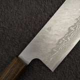 二唐刃物鍛造所 V金10号 ダマスカス 槌目 菜切 165mm