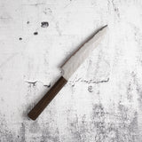 二唐刃物鍛造所 V金10号 ダマスカス 槌目 ペティナイフ 150mm