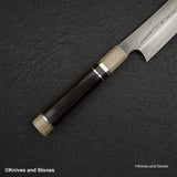 二唐刃物鍛造所 青二鋼 本焼 切付柳刃 300mm