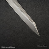 二唐刃物鍛造所 青二鋼 本焼 切付柳刃 300mm