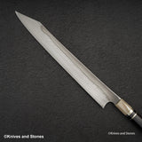 二唐刃物鍛造所 青二鋼 本焼 切付柳刃 300mm