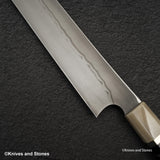 二唐刃物鍛造所 青二鋼 本焼 切付柳刃 300mm