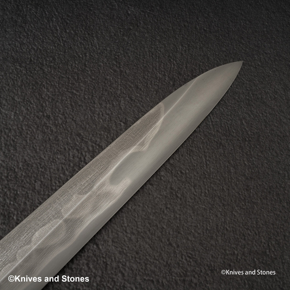 二唐刃物鍛造所 青二鋼 本焼 柳刃 330mm