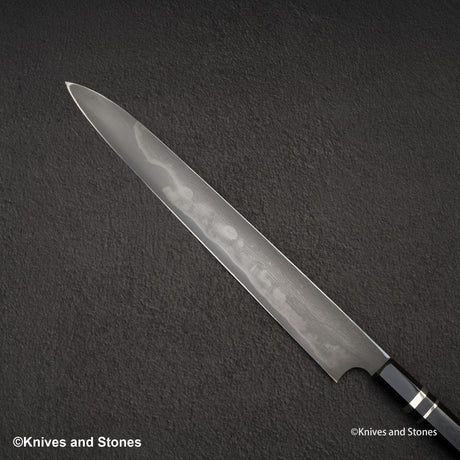 二唐刃物鍛造所 青二鋼 本焼 柳刃 330mm