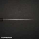 二唐刃物鍛造所 V金10号 ダマスカス 槌目 牛刀 240mm