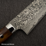佐治打刃物 SG2 ブラックダマスカス 牛刀 210mm