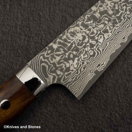 佐治打刃物 SG2 ブラックダマスカス 牛刀 210mm
