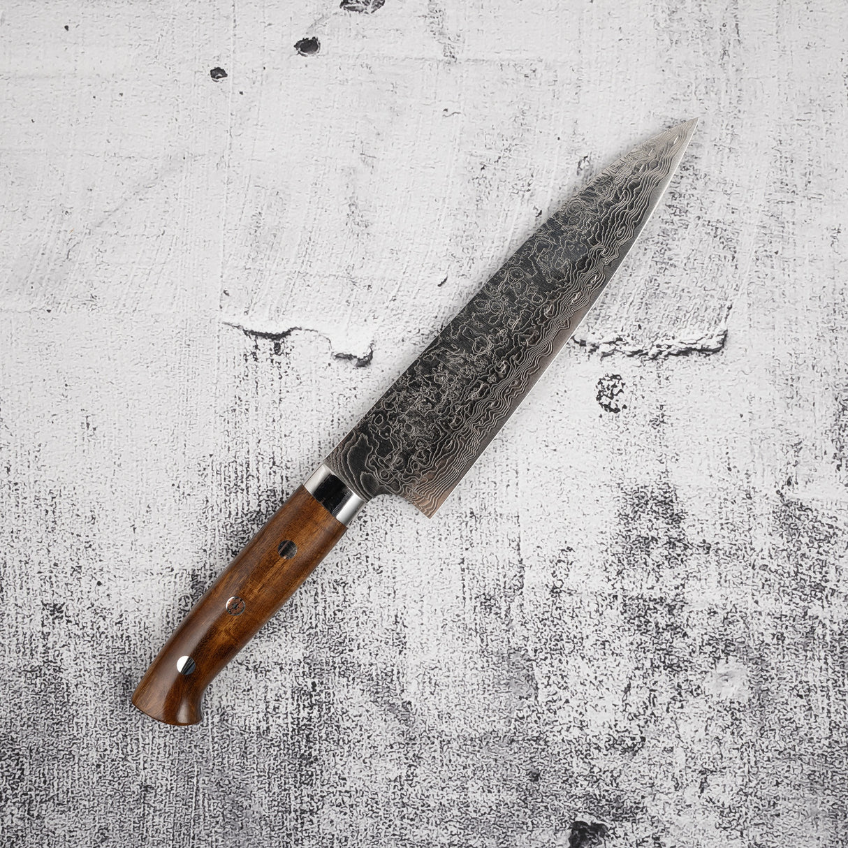 佐治打刃物 ダイヤモンドダマスカス SG2 牛刀 180mm