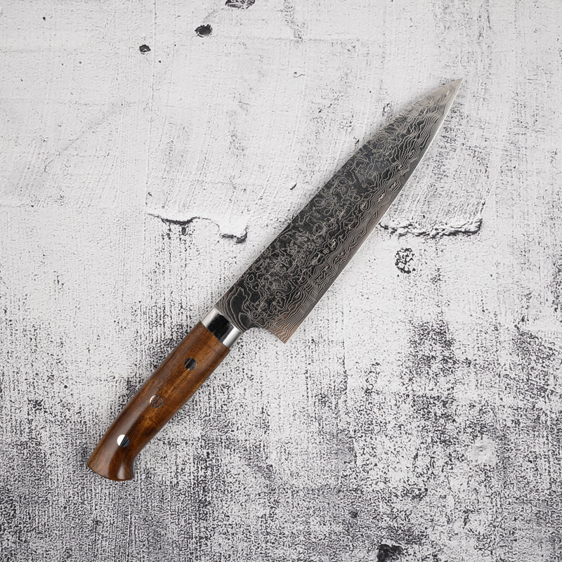 佐治打刃物 ダイヤモンドダマスカス SG2 牛刀 180mm