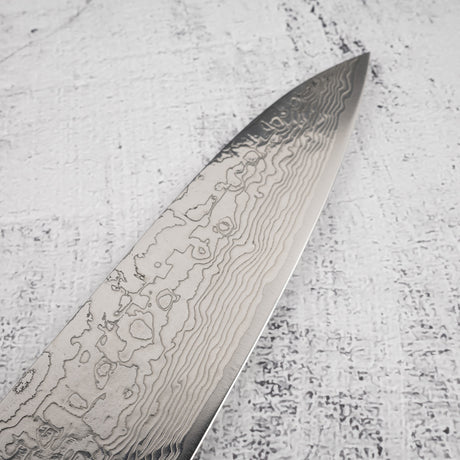 佐治打刃物 ダイヤモンドダマスカス SG2 牛刀 240mm
