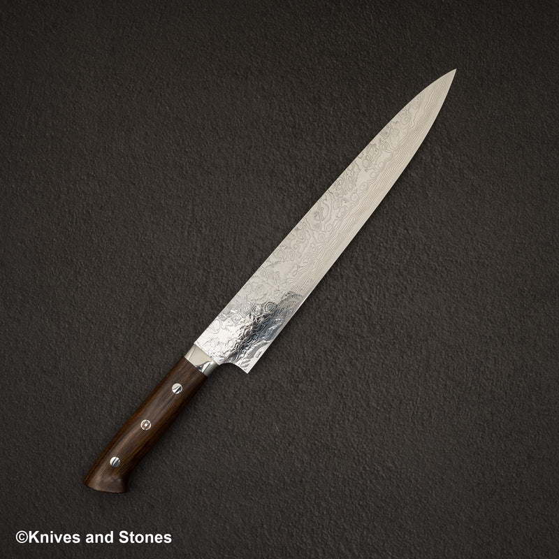 佐治打刃物 SG2 ダイヤモンドダマスカス 筋引 270mm