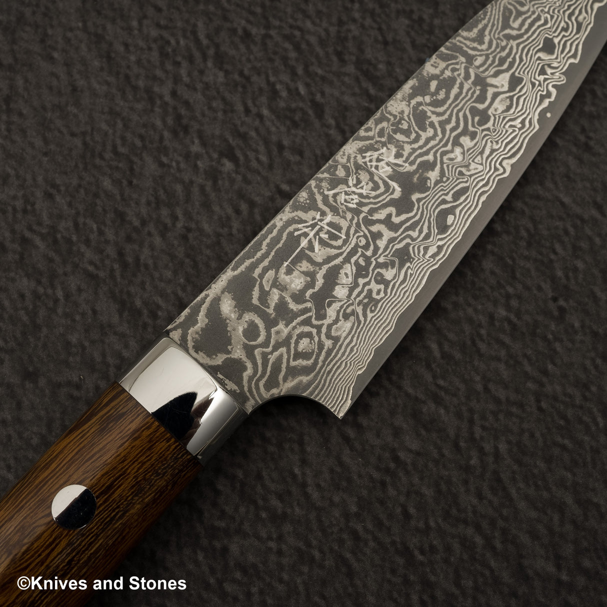 佐治打刃物 SG2 ブラックダマスカス ペティナイフ 130mm