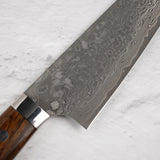 佐治打刃物 ブラックダマスカス スーパーゴールド2 三徳 180mm