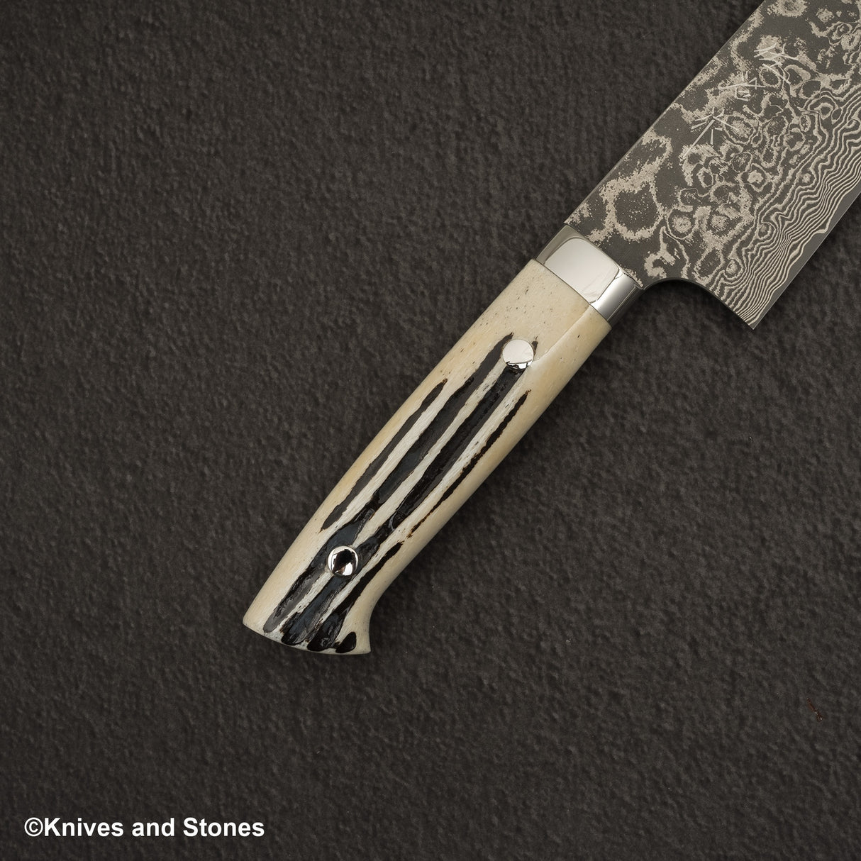 佐治打刃物 SG2 ブラックダマスカス 文化 180mm