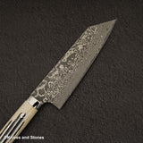 佐治打刃物 SG2 ブラックダマスカス 文化 180mm
