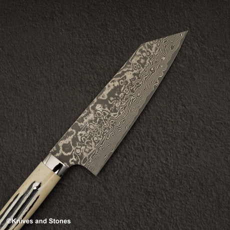 佐治打刃物 SG2 ブラックダマスカス 文化 180mm