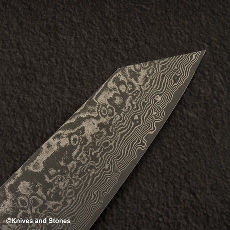 佐治打刃物 SG2 ブラックダマスカス 文化 180mm