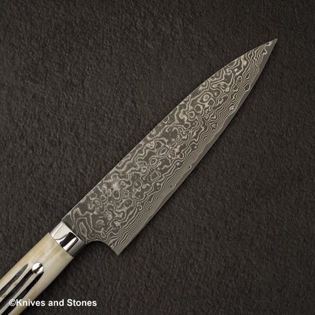 佐治打刃物 SG2 ブラックダマスカス 牛刀 180mm