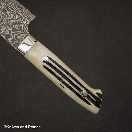 佐治打刃物 SG2 ブラックダマスカス 牛刀 180mm