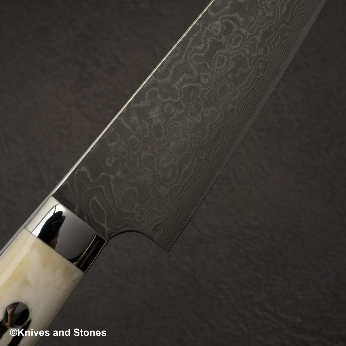 佐治打刃物 SG2 ブラックダマスカス 牛刀 180mm