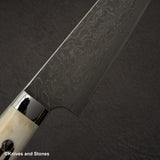 佐治打刃物 SG2 ブラックダマスカス 牛刀 180mm