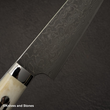 佐治打刃物 SG2 ブラックダマスカス 牛刀 180mm