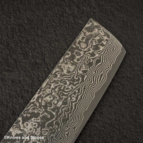 佐治打刃物 SG2 ブラックダマスカス 菜切 175mm