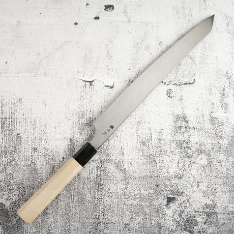 青木刃物製作所 銀三鋼 飛燕 切付柳刃 300mm
