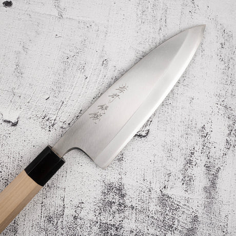 青木刃物製作所 銀旦 銀三鋼 出刃 180mm