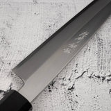 青木刃物製作所 銀三鋼 柳刃 270mm 左利き用 鞘付き