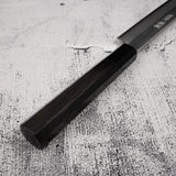 青木刃物製作所 銀三鋼 柳刃 270mm 左利き用 鞘付き