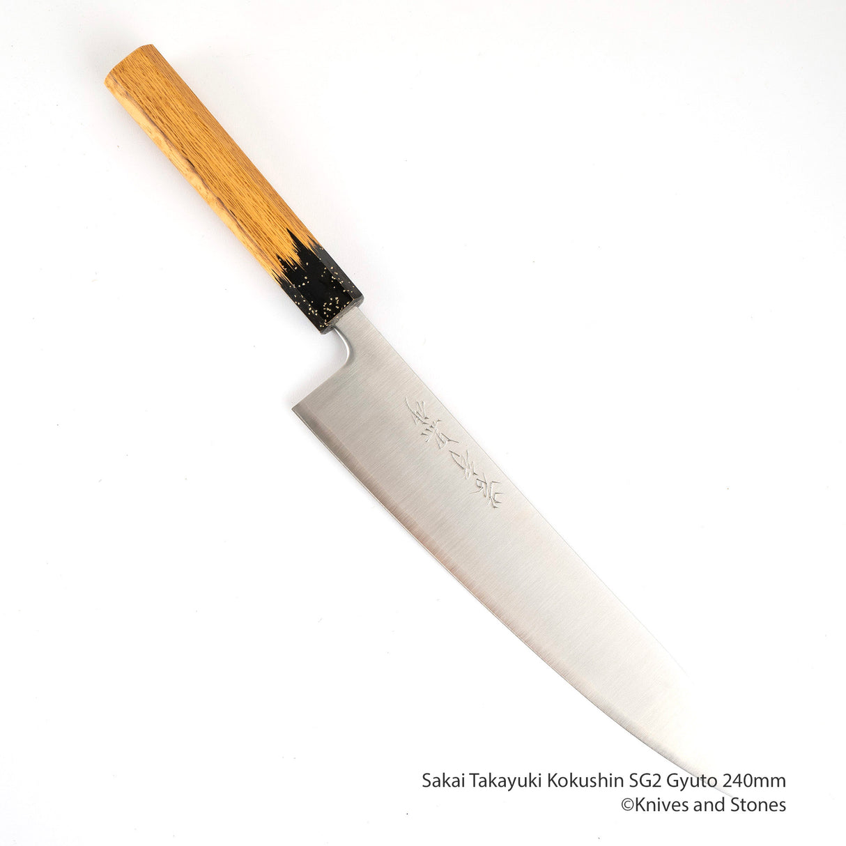 青木刃物製作所 黒心 スーパーゴールド2 牛刀 240mm