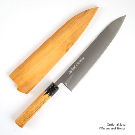 青木刃物製作所 黒心 スーパーゴールド2 牛刀 240mm