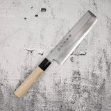 青木刃物製作所 特上 白二鋼 薄刃 195mm