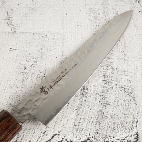 青木刃物製作所 V金10号 33層ダマスカス ペティナイフ 150mm