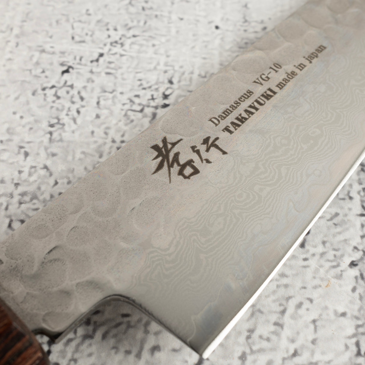 青木刃物製作所 V金10号 33層ダマスカス ペティナイフ 150mm