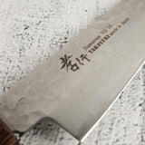 青木刃物製作所 V金10号 33層ダマスカス ペティナイフ 150mm