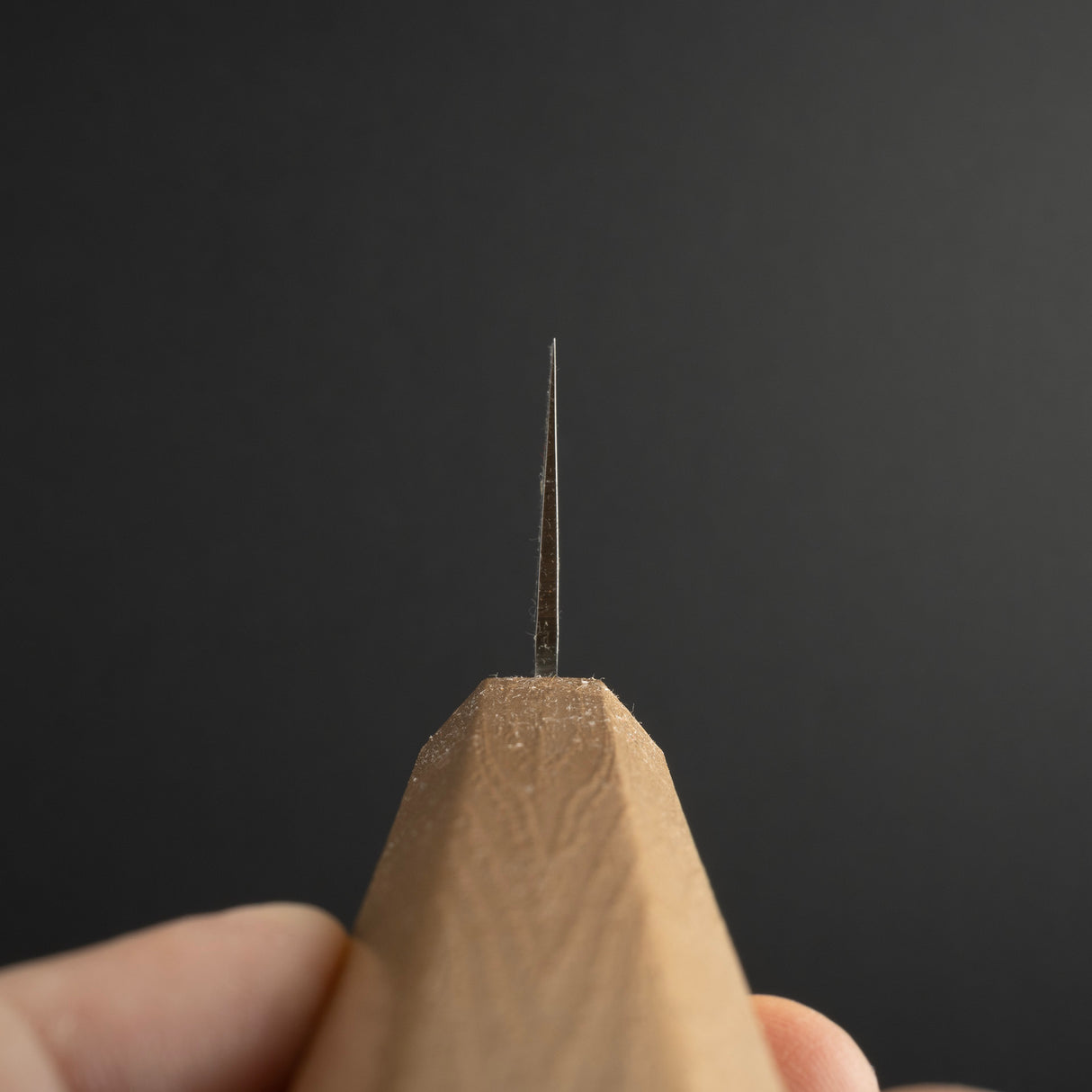 青木刃物製作所 V金10号 33層ダマスカス 三徳 170mm ゴールド