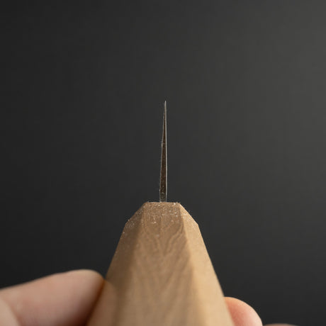 青木刃物製作所 V金10号 33層ダマスカス 三徳 170mm ゴールド