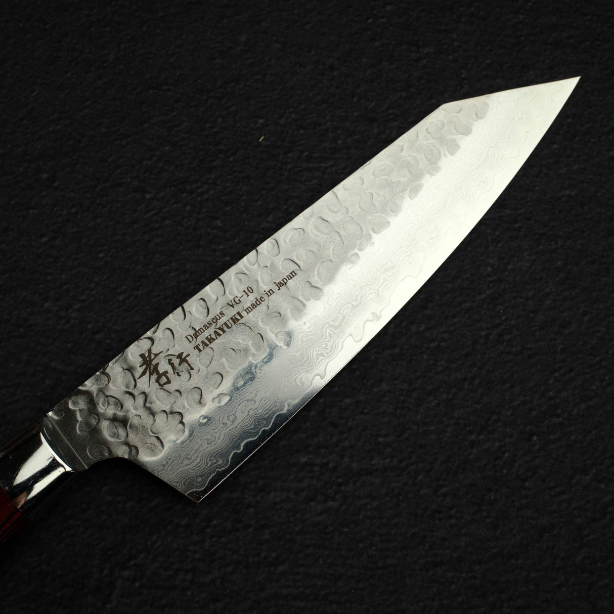 青木刃物製作所 VG10 33層ダマスカス 槌目 文化 160mm