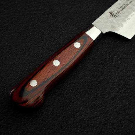 青木刃物製作所 VG10 33層ダマスカス 槌目 文化 160mm