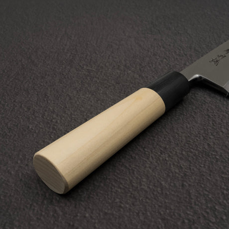 青木刃物製作所 特上 白二鋼 出刃 150mm