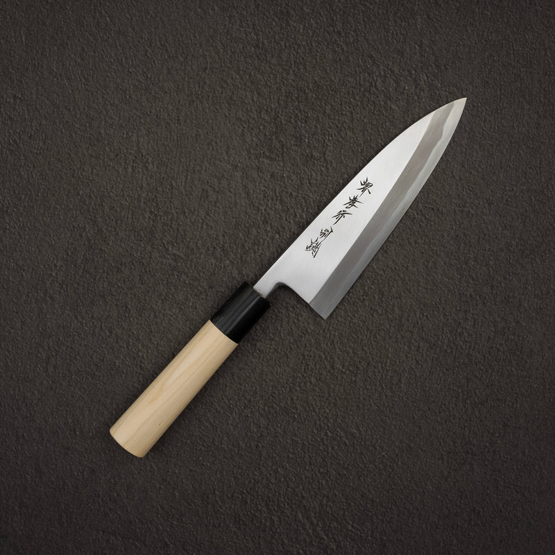 青木刃物製作所 白二鋼 特上 出刃 165mm
