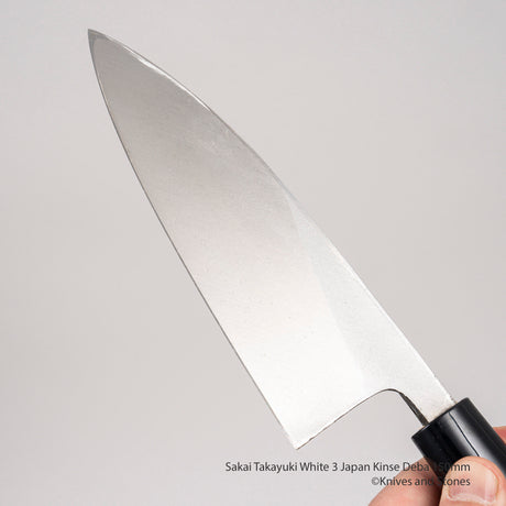 青木刃物製作所 白三鋼 金清 出刃 150/165/180mm